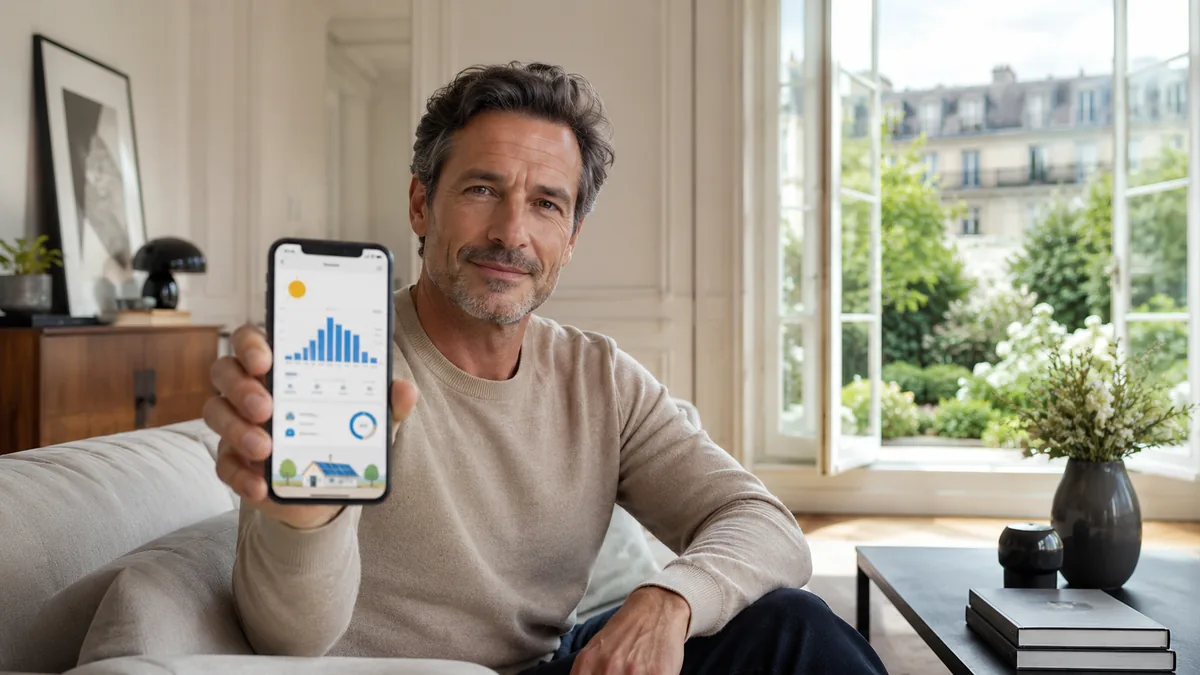 Suivi de production solaire en autoconsommation